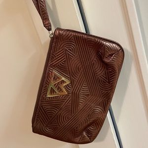 Kelly Wynne bronze wristlet